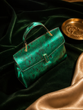 The Lustre Esme - Emerald Handbag