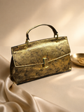 The Lustre Aurelia _Gold Handbag